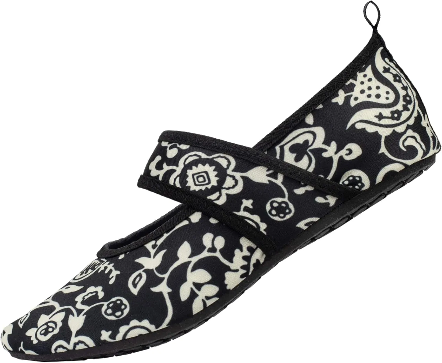 The Healthy All-Around Barefoot Shoes from Versatile Minimal Shoes with a Modern Everyday Look (White Flowers 5-6)