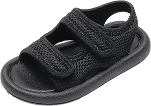 Toddler Girls Boys Open Toe Lightweight Sandals Unisex Kids Comfort Anti-Slip Comfortable Soft Sandals for Summer