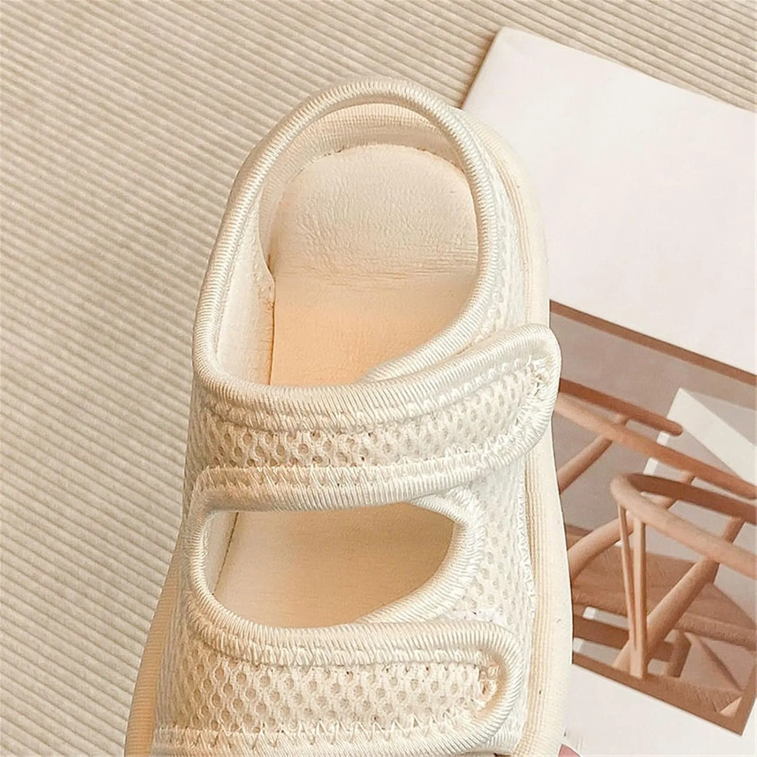 Toddler Girls Boys Open Toe Lightweight Sandals Unisex Kids Comfort Anti-Slip Comfortable Soft Sandals for Summer