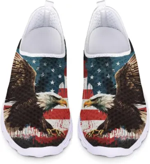 Uourmeti WomenS Running Shoes Gym Walking Workout Sneakers Slip Ons Size 5.5-11.5