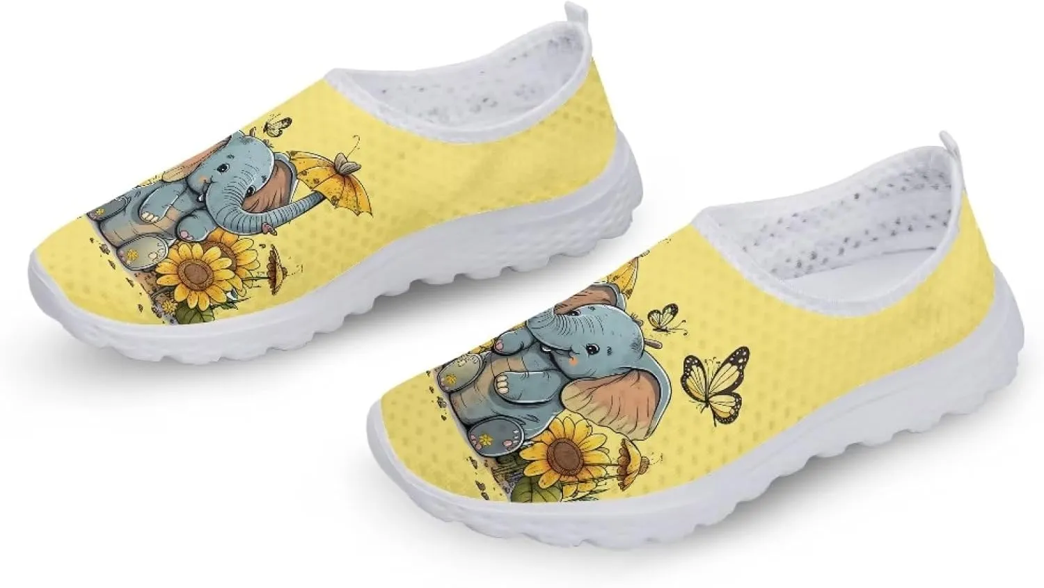 Uourmeti WomenS Running Shoes Gym Walking Workout Sneakers Slip Ons Size 5.5-11.5