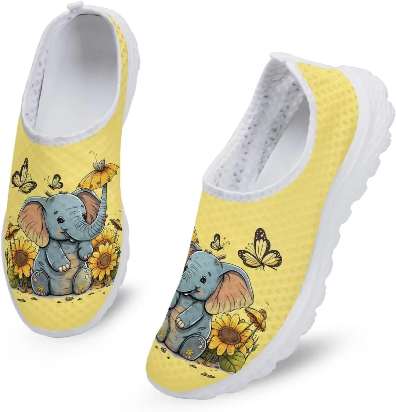 Uourmeti WomenS Running Shoes Gym Walking Workout Sneakers Slip Ons Size 5.5-11.5
