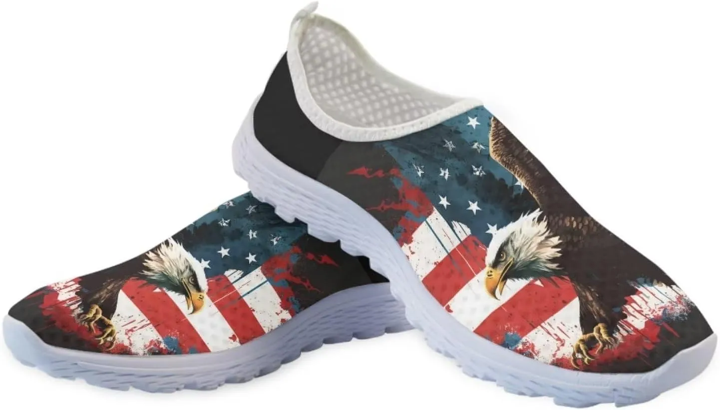 Uourmeti WomenS Running Shoes Gym Walking Workout Sneakers Slip Ons Size 5.5-11.5