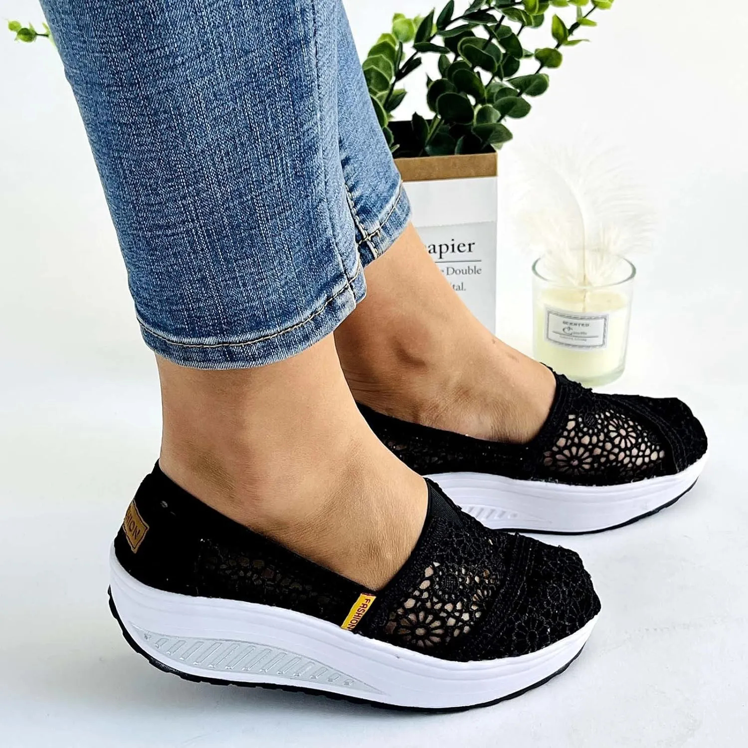 Walking Shoes Women's Arch Support Plantar Fasciitis Orthopaedic Shoes Comfortable Wide Sports Womens Track and Field