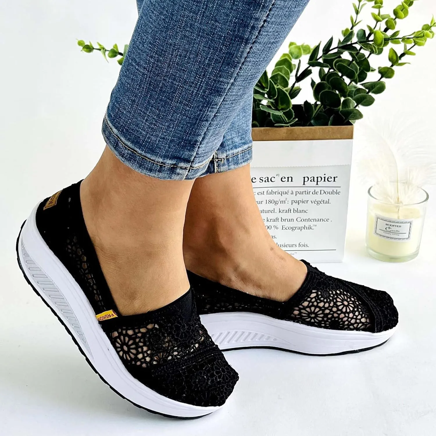 Walking Shoes Women's Arch Support Plantar Fasciitis Orthopaedic Shoes Comfortable Wide Sports Womens Track and Field
