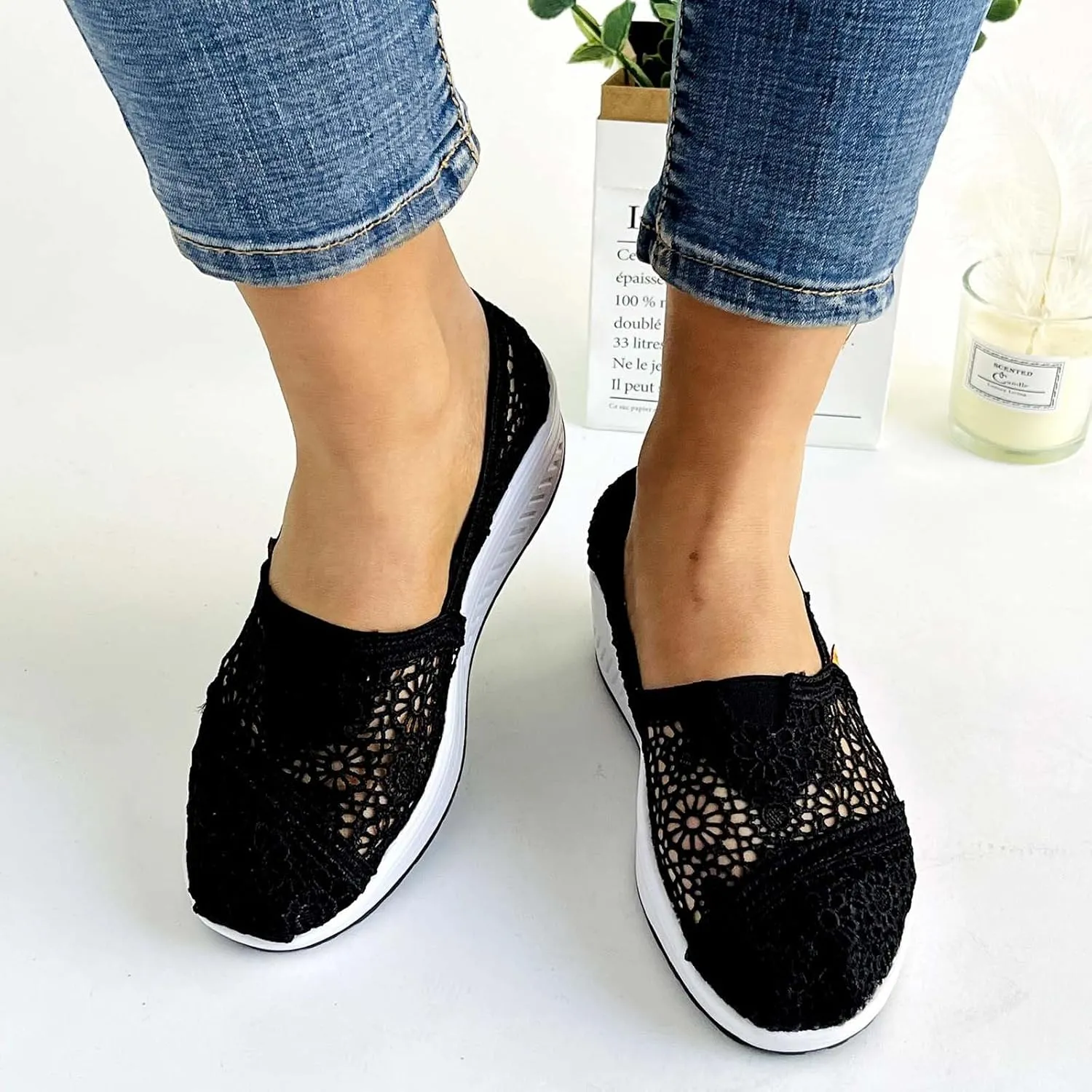 Walking Shoes Women's Arch Support Plantar Fasciitis Orthopaedic Shoes Comfortable Wide Sports Womens Track and Field