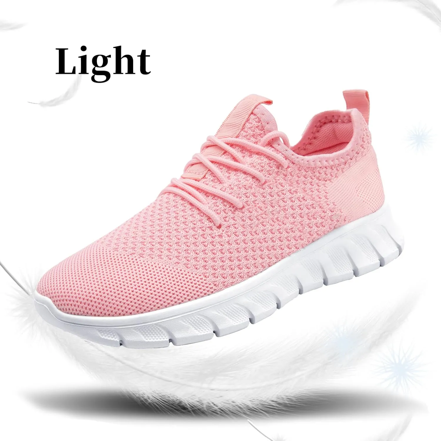 Women Running Shoes Tennis Walking Gym Fashion Sneakers Workout Atheltic Slip On Lightweight Breathable Sport Shoe