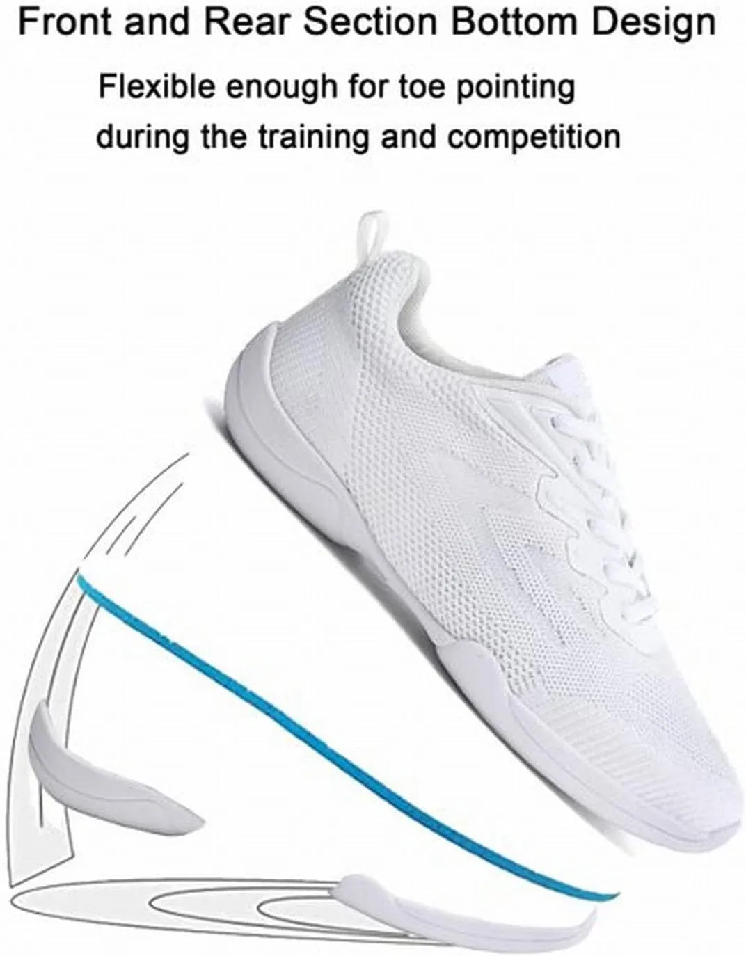 Women Walking Shoes Breathable Slip on Sneakers Comfortable Athletic Shoes Mesh Gym Shoes Non Slip Workout Shoes
