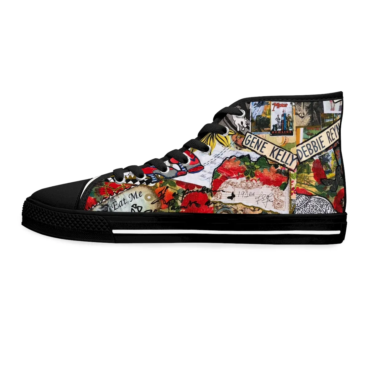 Women's High Top Sneakers RETRO ART