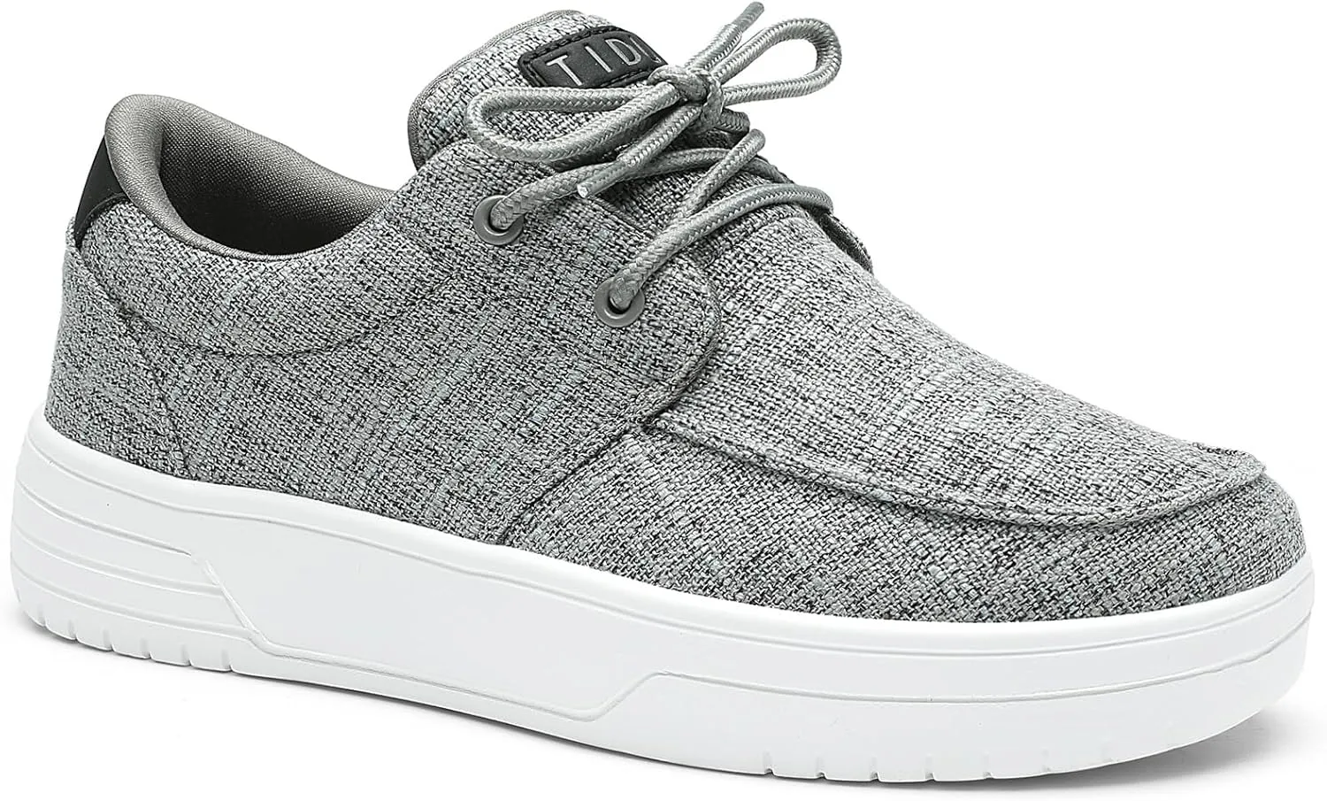Women's Loafers Arch Support Boat Shoes Slip On Canvas Sneakers Comfortable Walking Flats with Orthotic Insoles for Foot Pain Relief