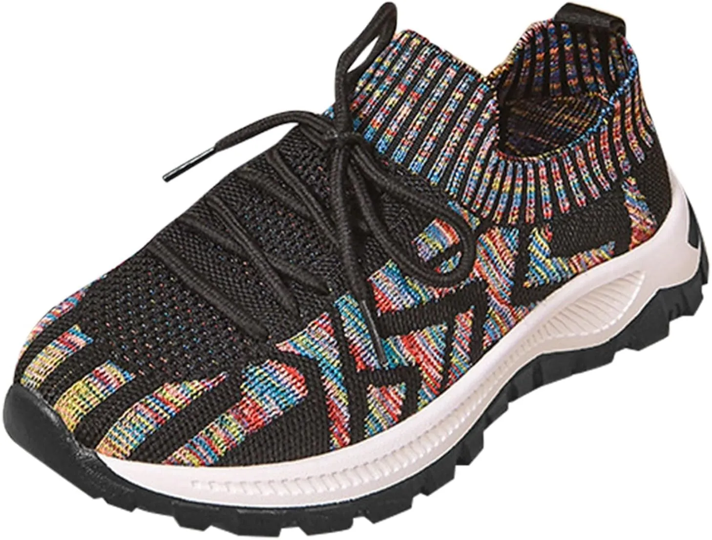 Womens Running Shoes Slip-on Walking Tennis Sneakers Lightweight Breathable Casual Soft Sole Mesh Workout Sports Shoes