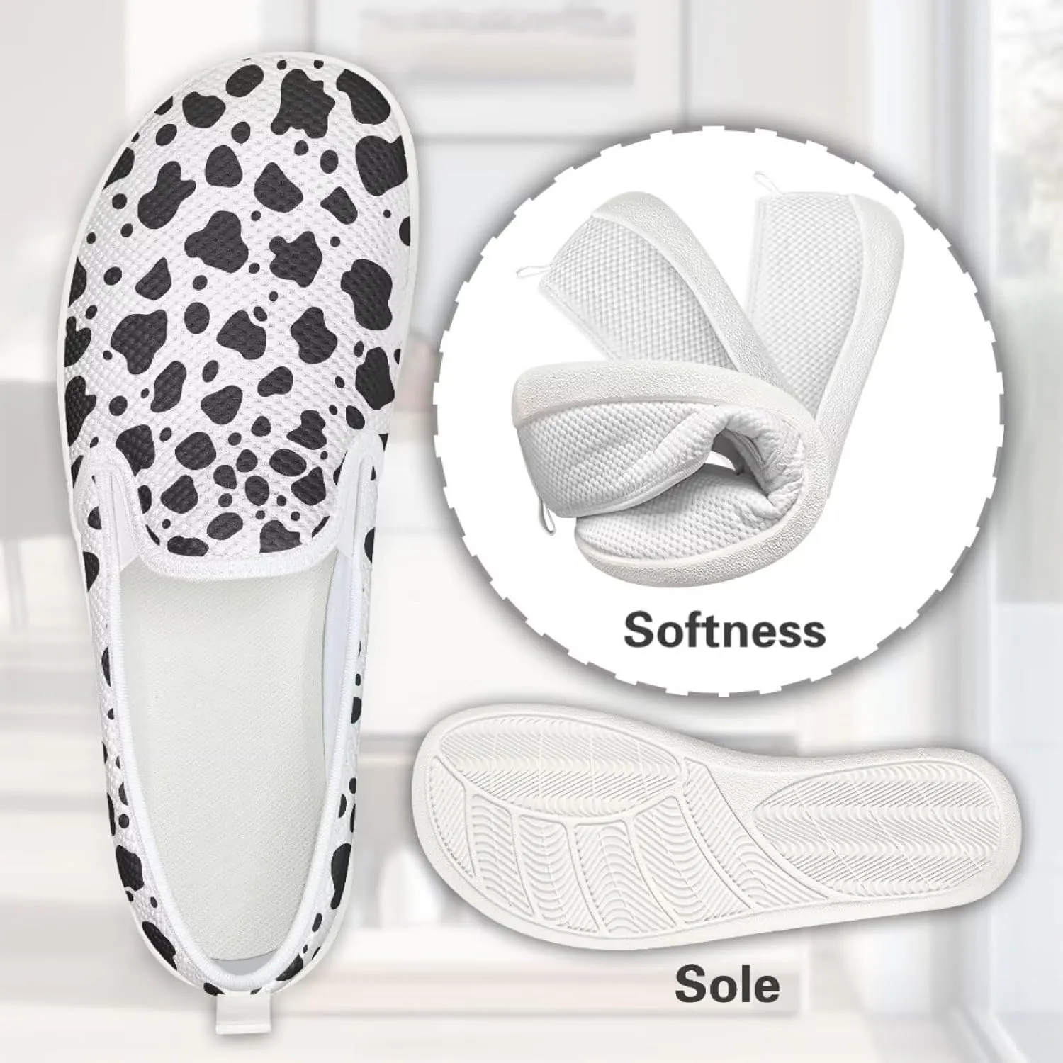 Women's Shoes Flats Casual Walking Shoes Women Slip On Sneakers Ladies Colorful Shoes