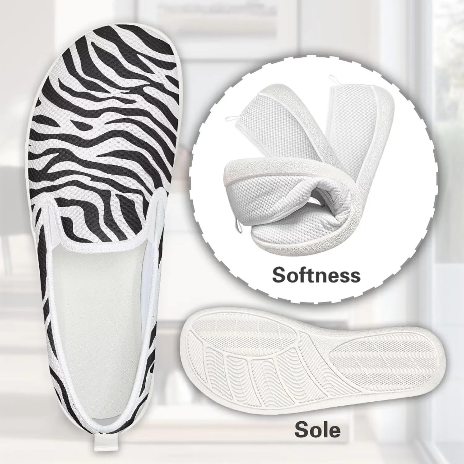 Women's Shoes Flats Casual Walking Shoes Women Slip On Sneakers Ladies Colorful Shoes