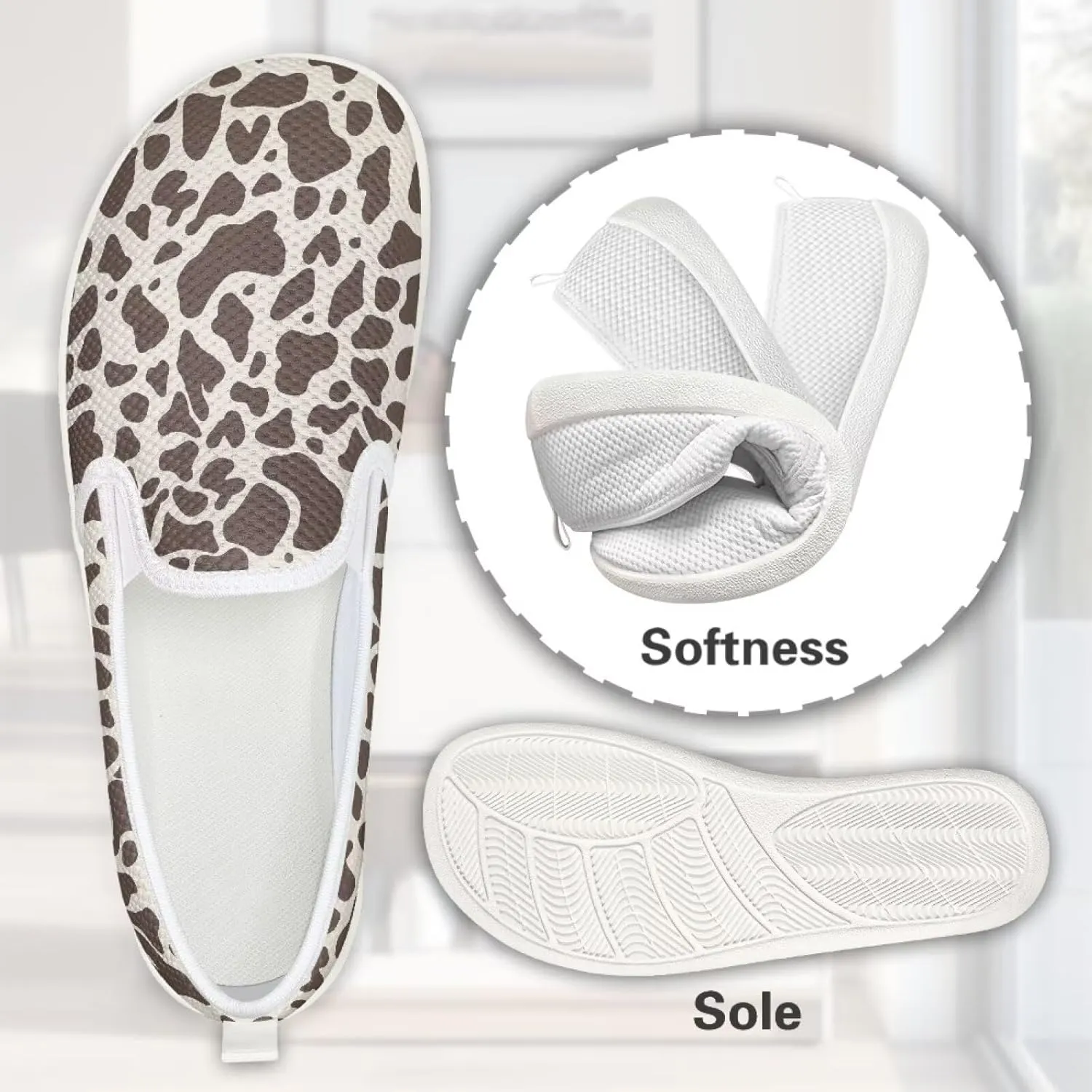 Women's Shoes Flats Casual Walking Shoes Women Slip On Sneakers Ladies Colorful Shoes