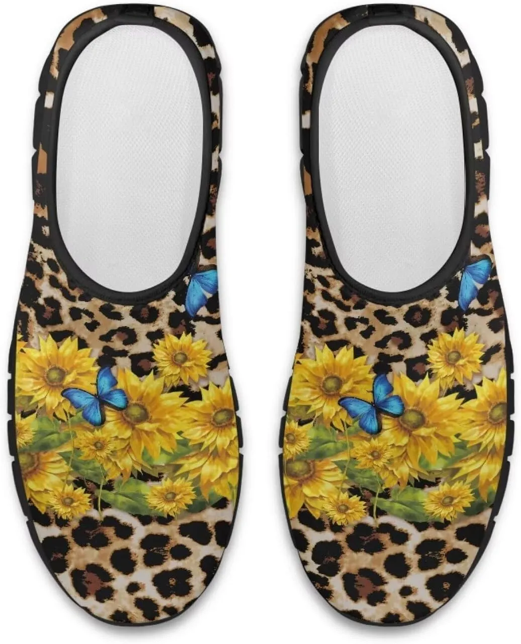 Women's Slip Ons Flat Lightweight Sneakers Walking Casual Loafers Comfortable Art Painted Travel Outdoor Shoes US Size 5.5-11.5