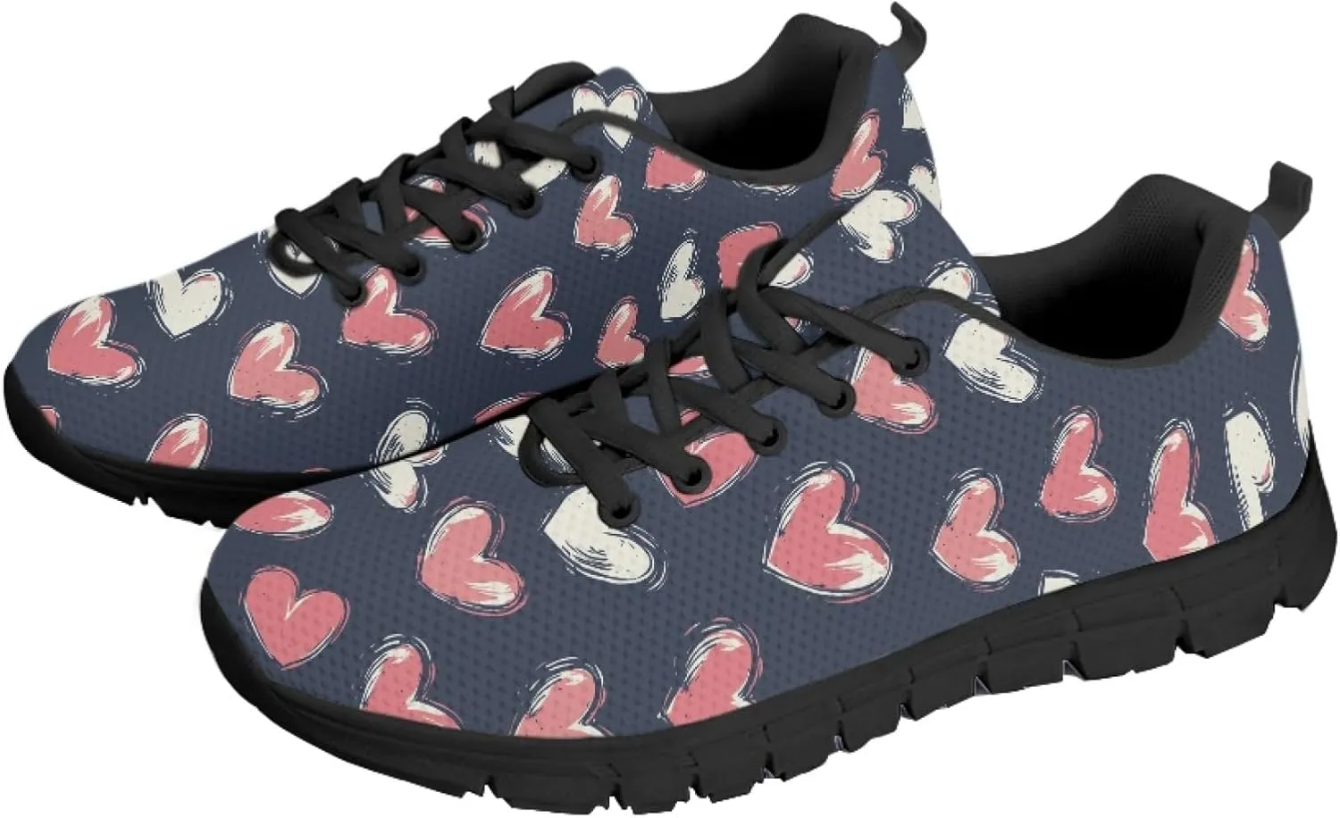 Women's Sports Trainer Running Sneakers Adults Causal Travel Shoes Outdoor Walking Low Heel Lace up Shoe Breathable Flexible for Lady